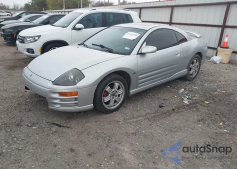 2001 Mitsubishi Eclipse Gt z USA, uszkodzony, nr VIN 4A3AC54H01E083083